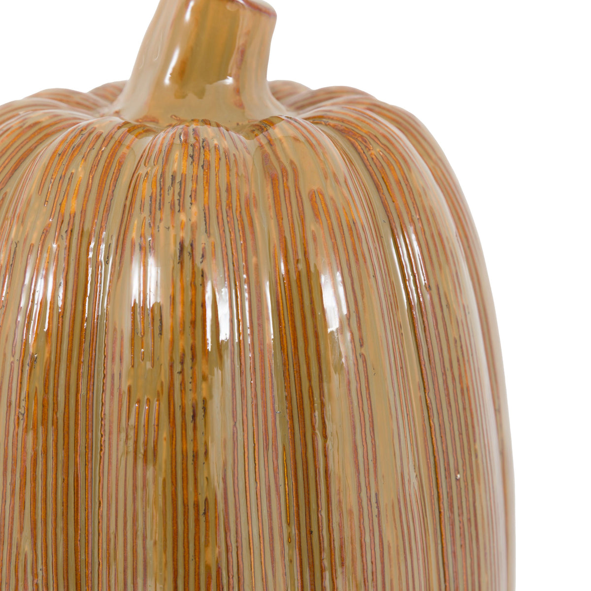 Ceramic Pumpkin Rust