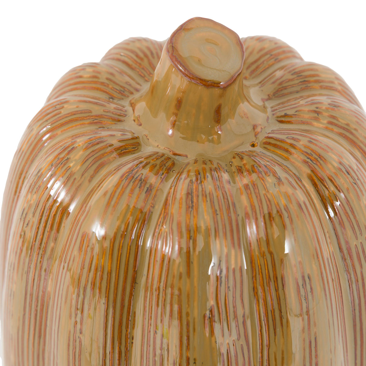 Ceramic Pumpkin Rust