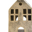 House Tealight Holder Antique Gold Small