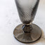 Swirl Flute Glass Smoked Grey 4pk