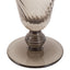 Swirl Flute Glass Smoked Grey 4pk