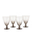 Swirl Wine Glass Smoked Grey 4pk