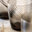 Swirl Tumbler Glass Smoked Grey 4pk