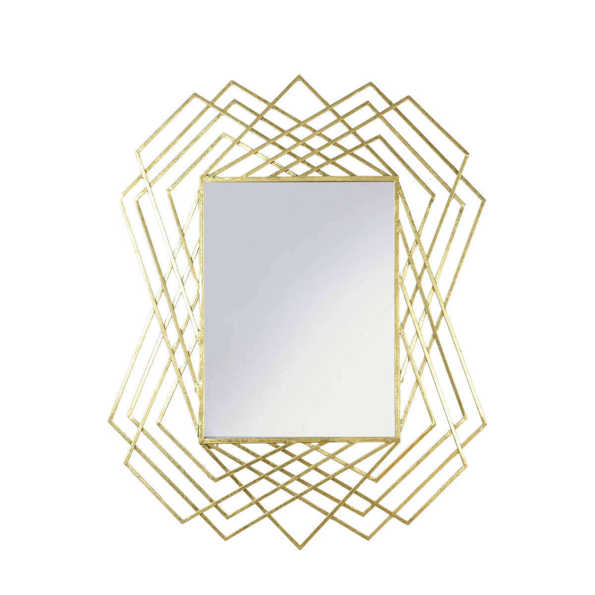 Specter Rectangle Mirror Gold
