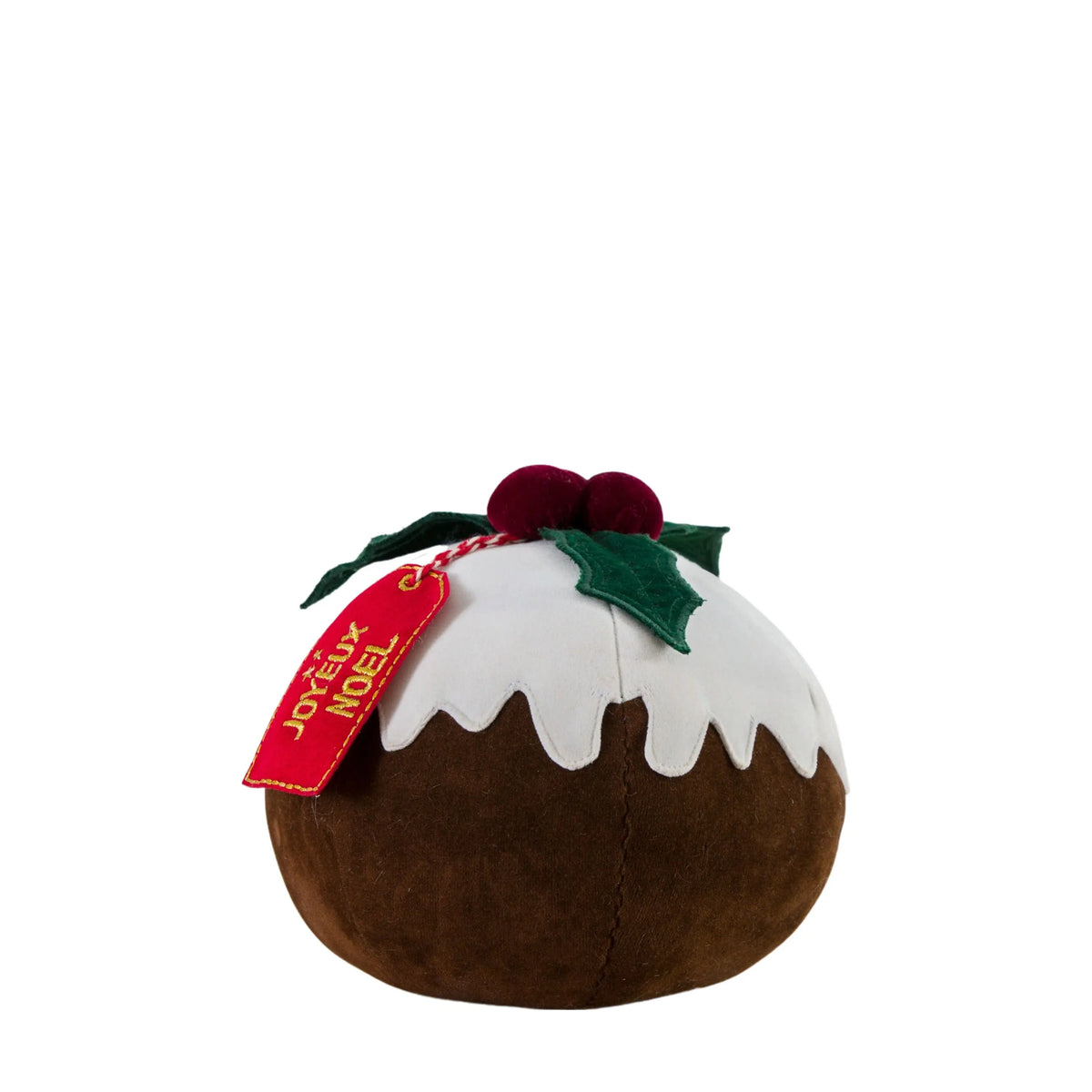Pudding Doorstop Brown/White