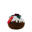 Pudding Doorstop Brown/White
