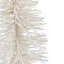 Glittered Brush Tree Small White