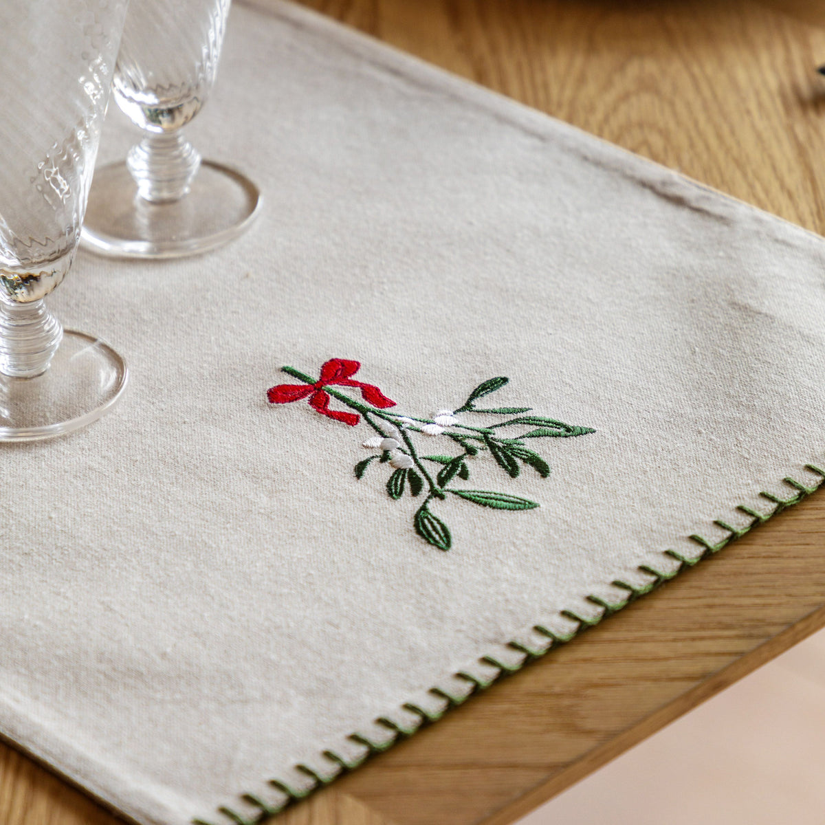 Woodland Christmas Table Runner Small