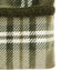 Tartan Sherpa Throw Olive