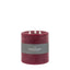 LED 3 Wick Candle Oxblood