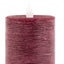 LED 1 Wick Candle Oxblood 3pk