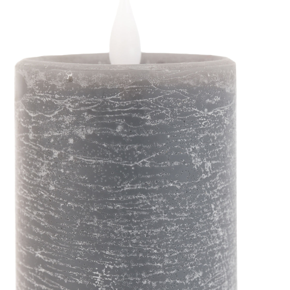 LED 1 Wick Candle Grey 3pk