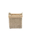 Faden Square Lined Basket Natural Set of 3