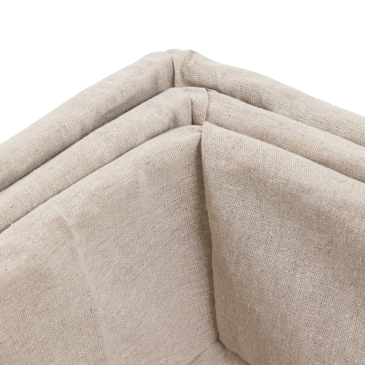 Sylva Square Lined Basket Grey Set of 3