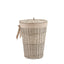 Lina Lined Laundry Basket Natural