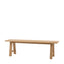 Eton Trestle Dining Bench Natural