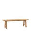 Eton Trestle Dining Bench Natural