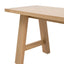 Eton Trestle Dining Bench Natural