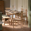 Eton Extending Trestle Dining Table Natural