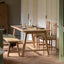 Eton Extending Trestle Dining Table Natural