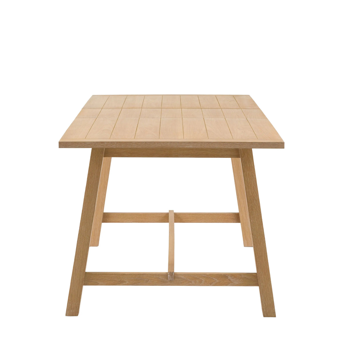 Eton Extending Trestle Dining Table Natural