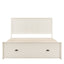 Eton 2 Drawer Storage Bed King White