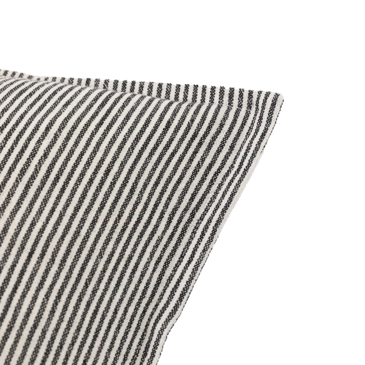 Windsor Woven Stripe Cushion Ink Blue