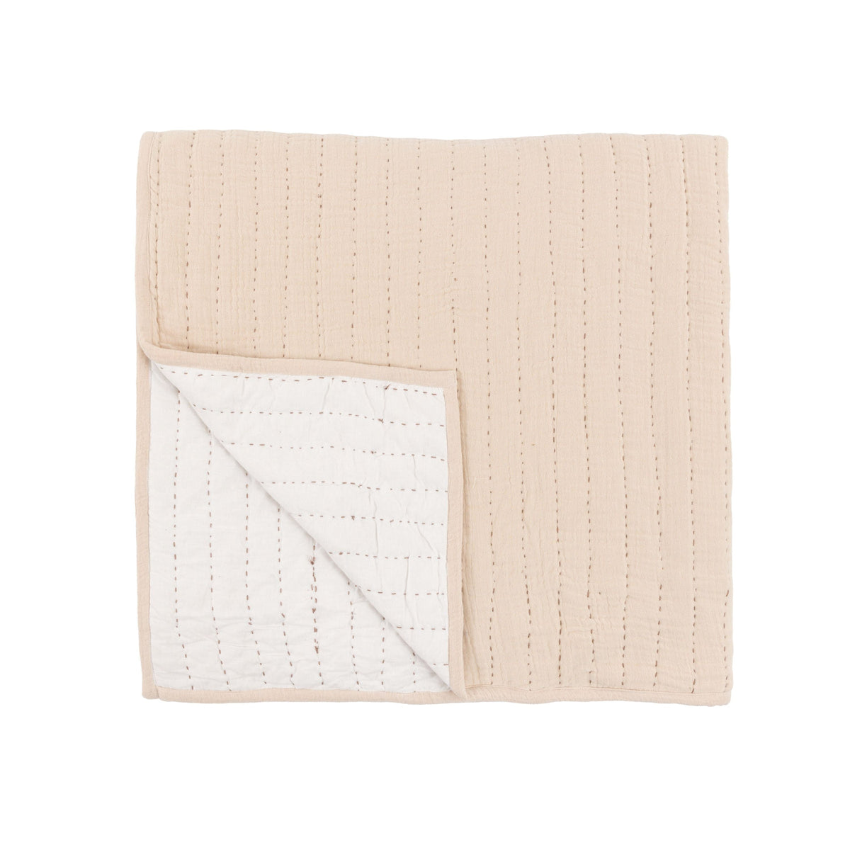 Alcove Gauze Bedspread Taupe