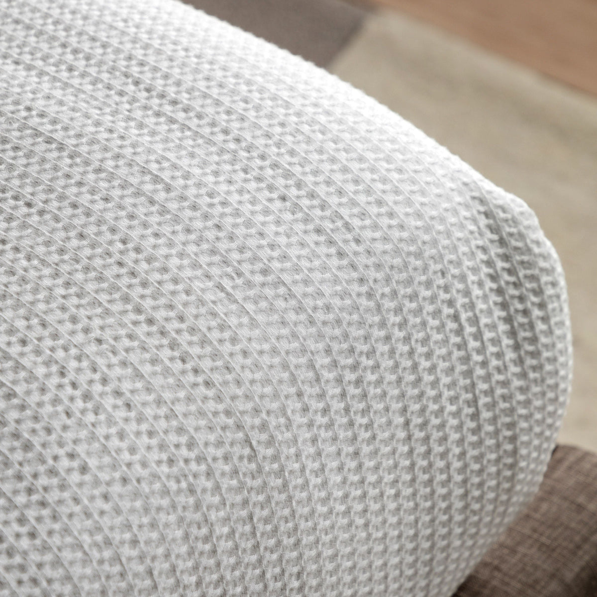 Mira Jacquard Quilt Cover Set White Single