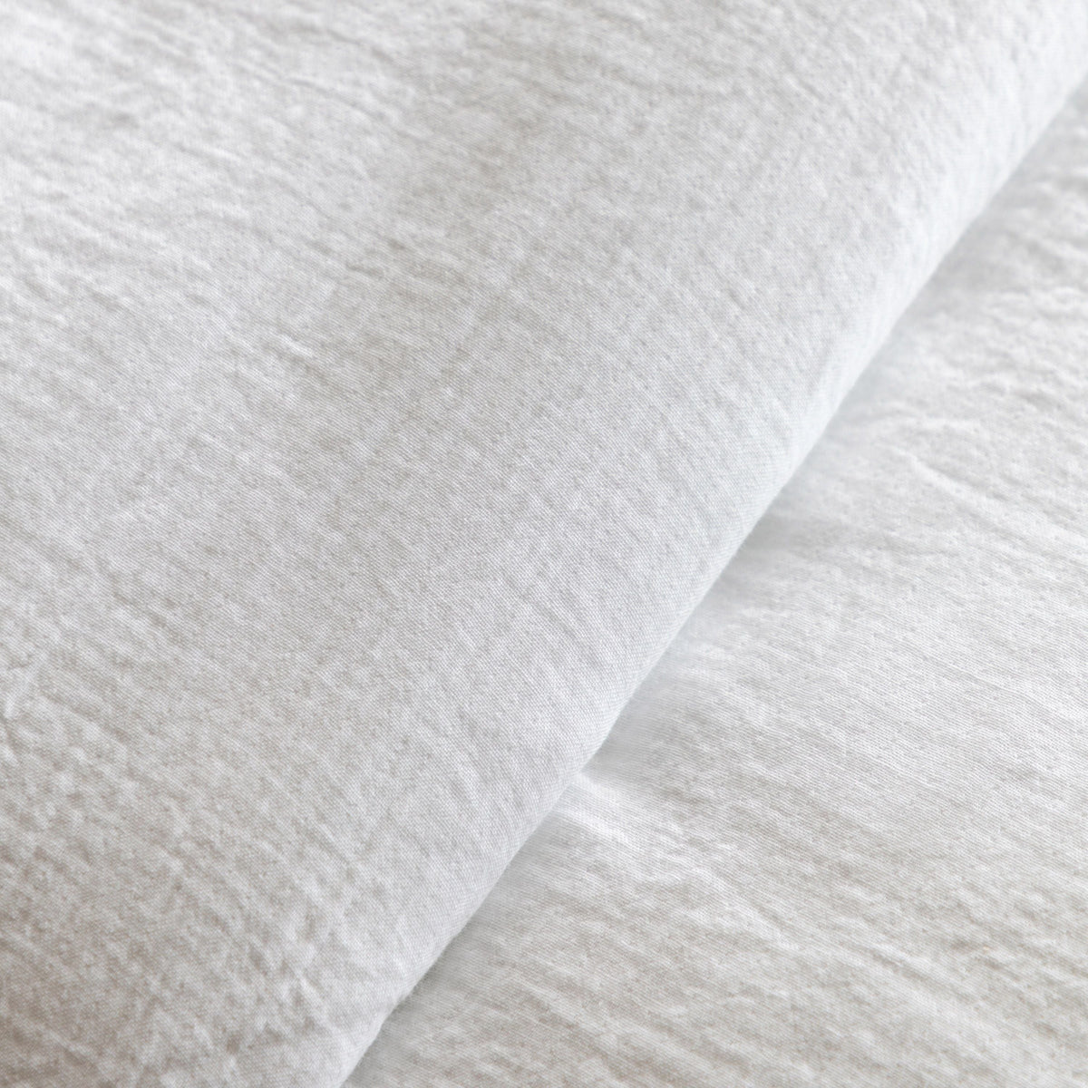 Alba Washed Cotton Quilt Cover Set White Single