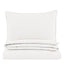Alba Washed Cotton Quilt Cover Set White Double