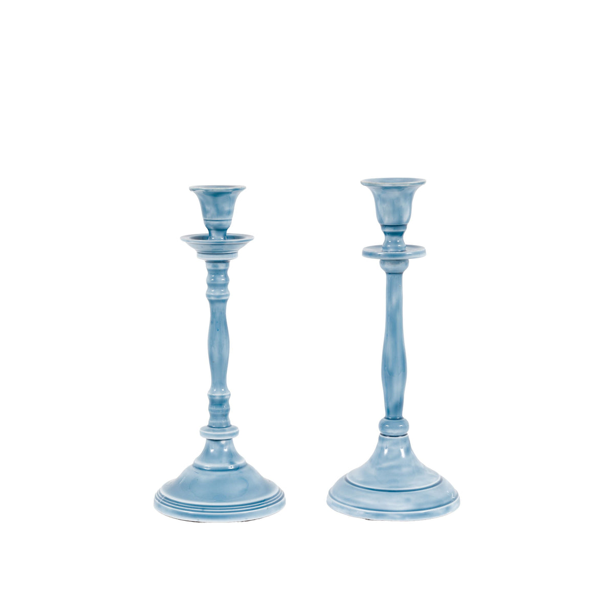 Altea Candlesticks Blue Set of 2
