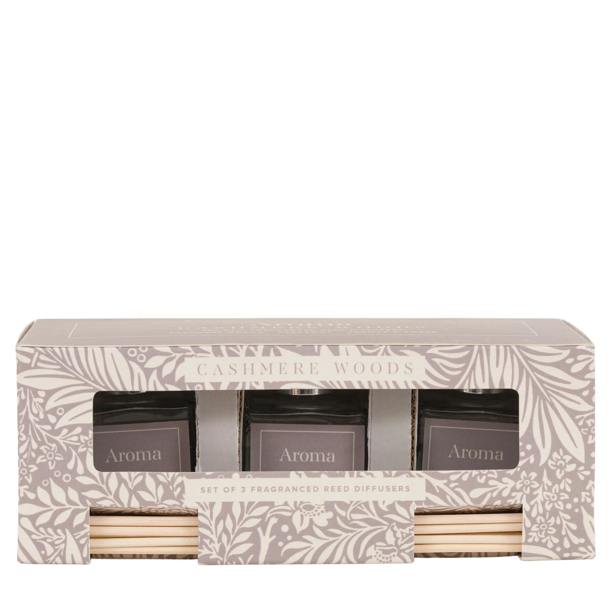 Cashmere Woods Reed Diffuser Set of 3