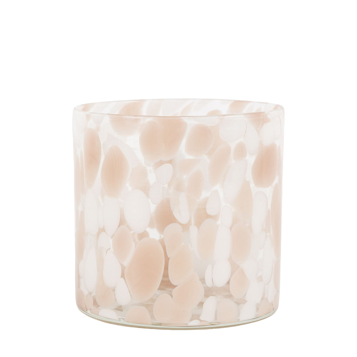 Confetti Candle Holder Taupe Large