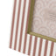 Stripe Photo Frame Olive and Fawn 4x4 2pk