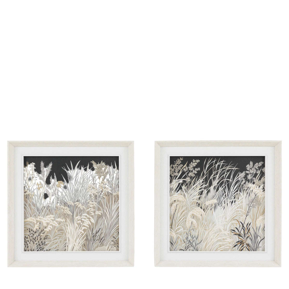 Evening Peace Framed Canvas Set of 2
