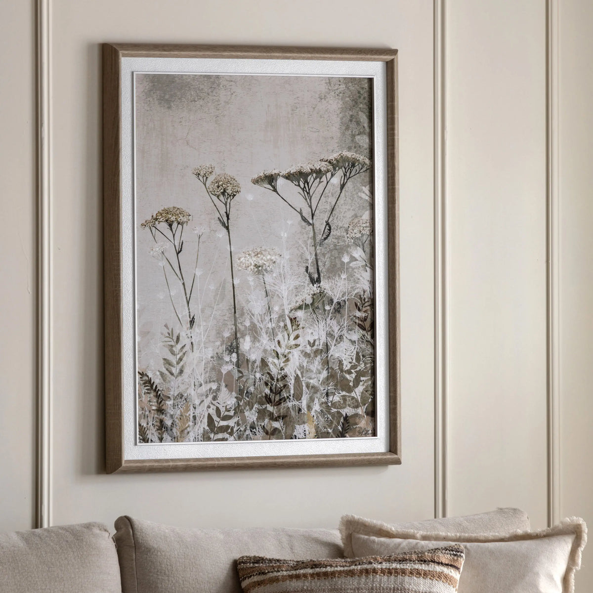 Simplicity Framed Canvas