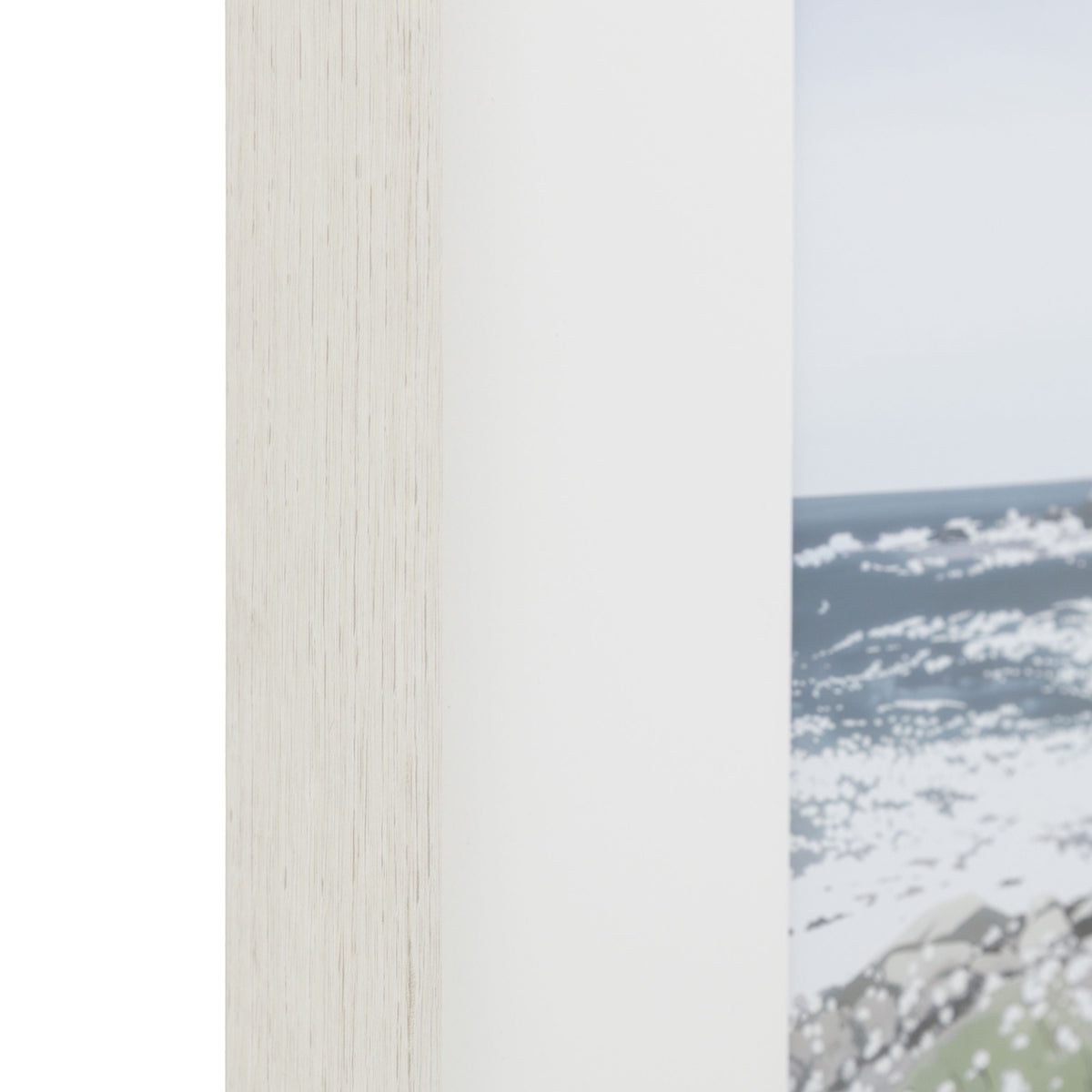 Waves and Wild Flowers II Framed Art