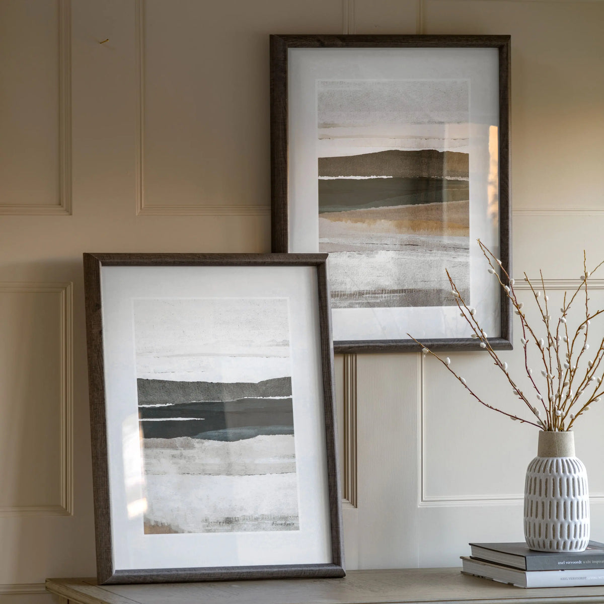 Drift Away Framed Art Set of 2