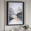 Mountain Reflections Framed Canvas