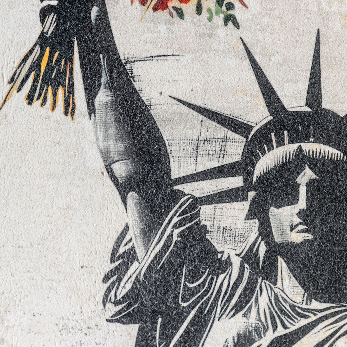 Concrete Dreams I Framed Canvas