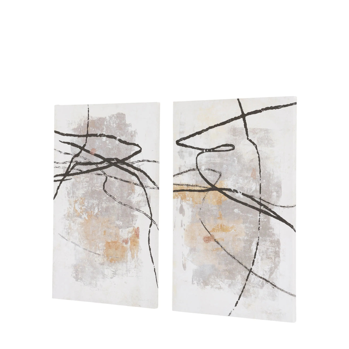 Tangle Canvas Set of 2