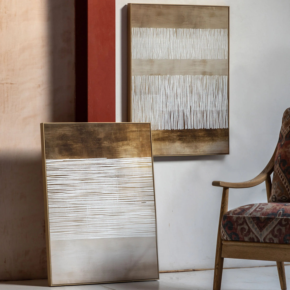 Elemental Framed Canvas Set of 2