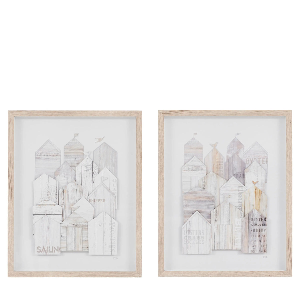 Beach Retreat Framed Art Set of 2