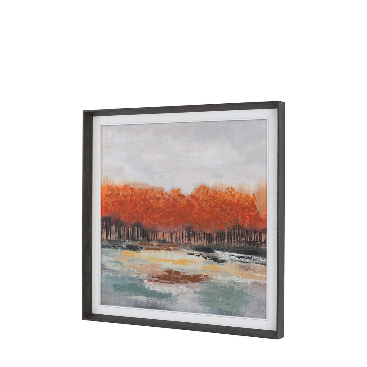 Vibrant Vision Framed Canvas