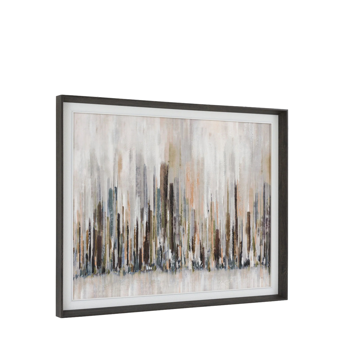 Urban Silence Framed Canvas