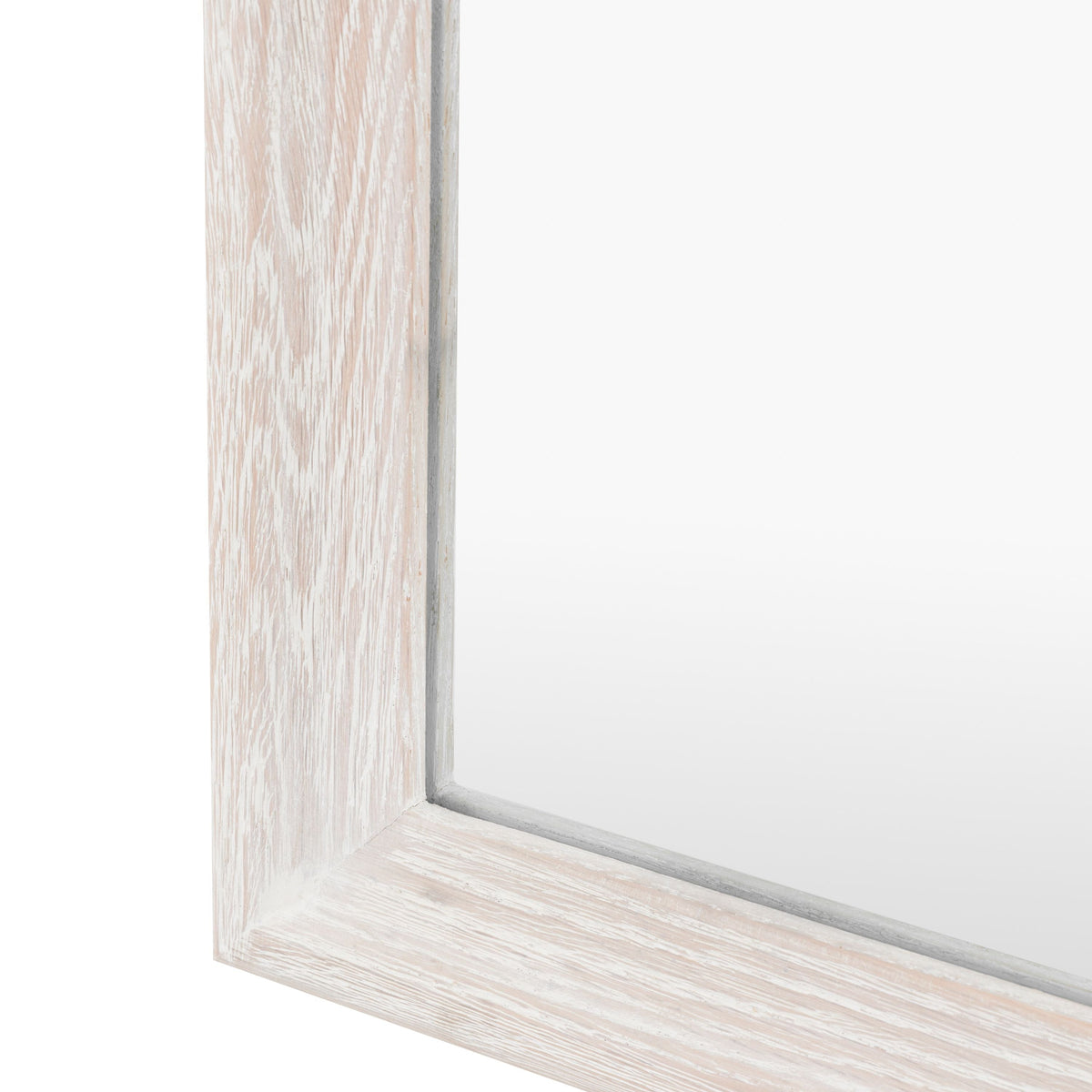 Stockholm Overmantle Mirror Limed Oak