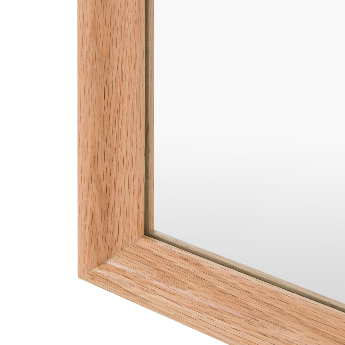Stockholm Overmantle Mirror Oak