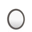 Suffolk Round Mirror Charcoal Large