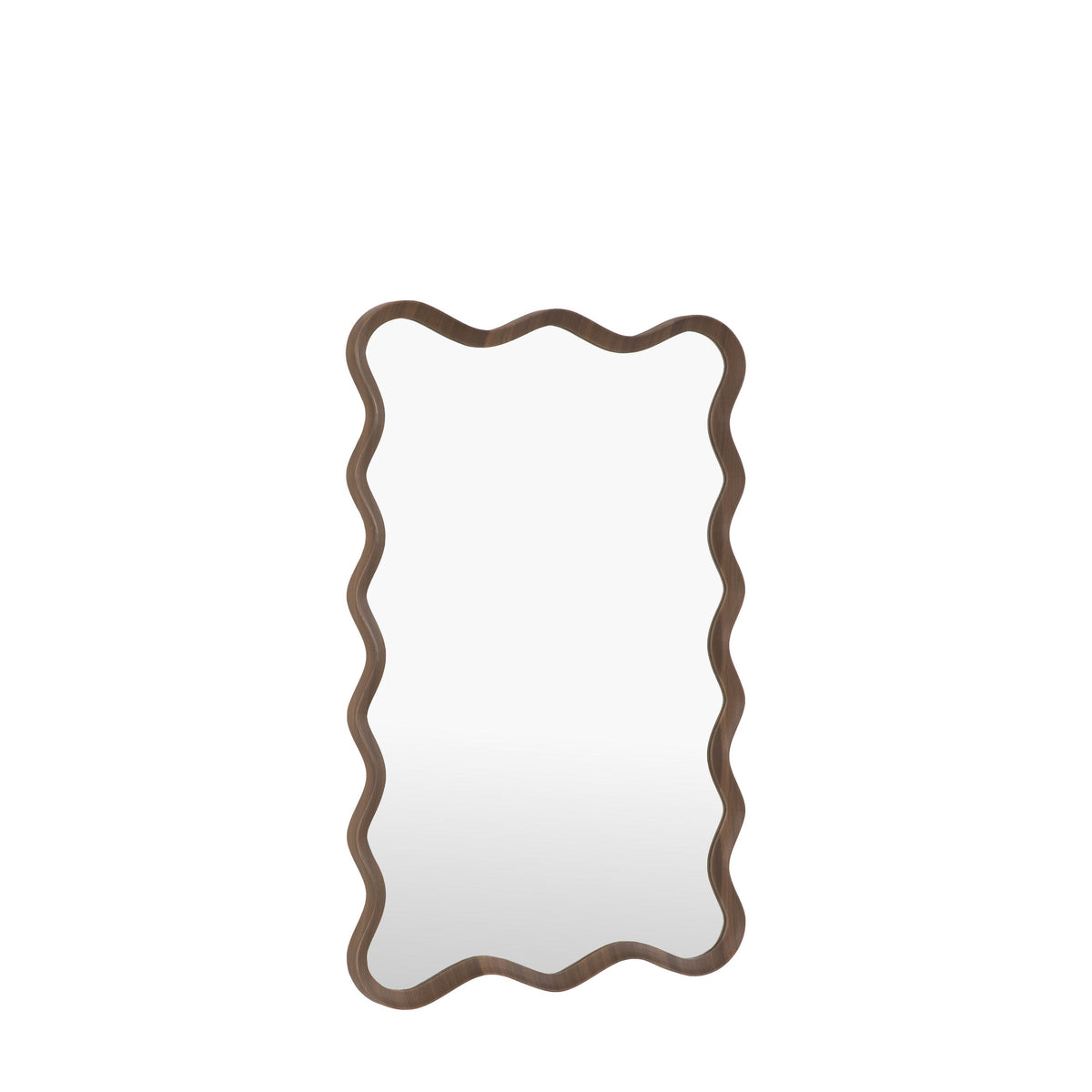 Wiggle Mirror Walnut